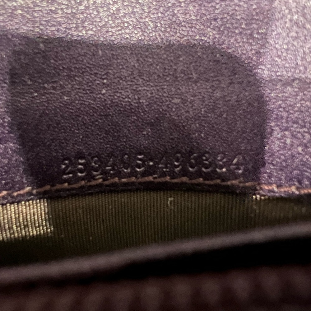 Gucci Shiny Microguccissima Leather Continental Wallet EUC normal wear - Picture 8 of 15